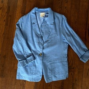 Love Tree Linen Blazer